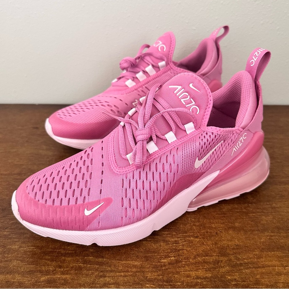 Nike Air Max 270 Bg Flamingo Pink-Pink Foam HQ1553-646 Sz 7Y / Womens Sz 8.5